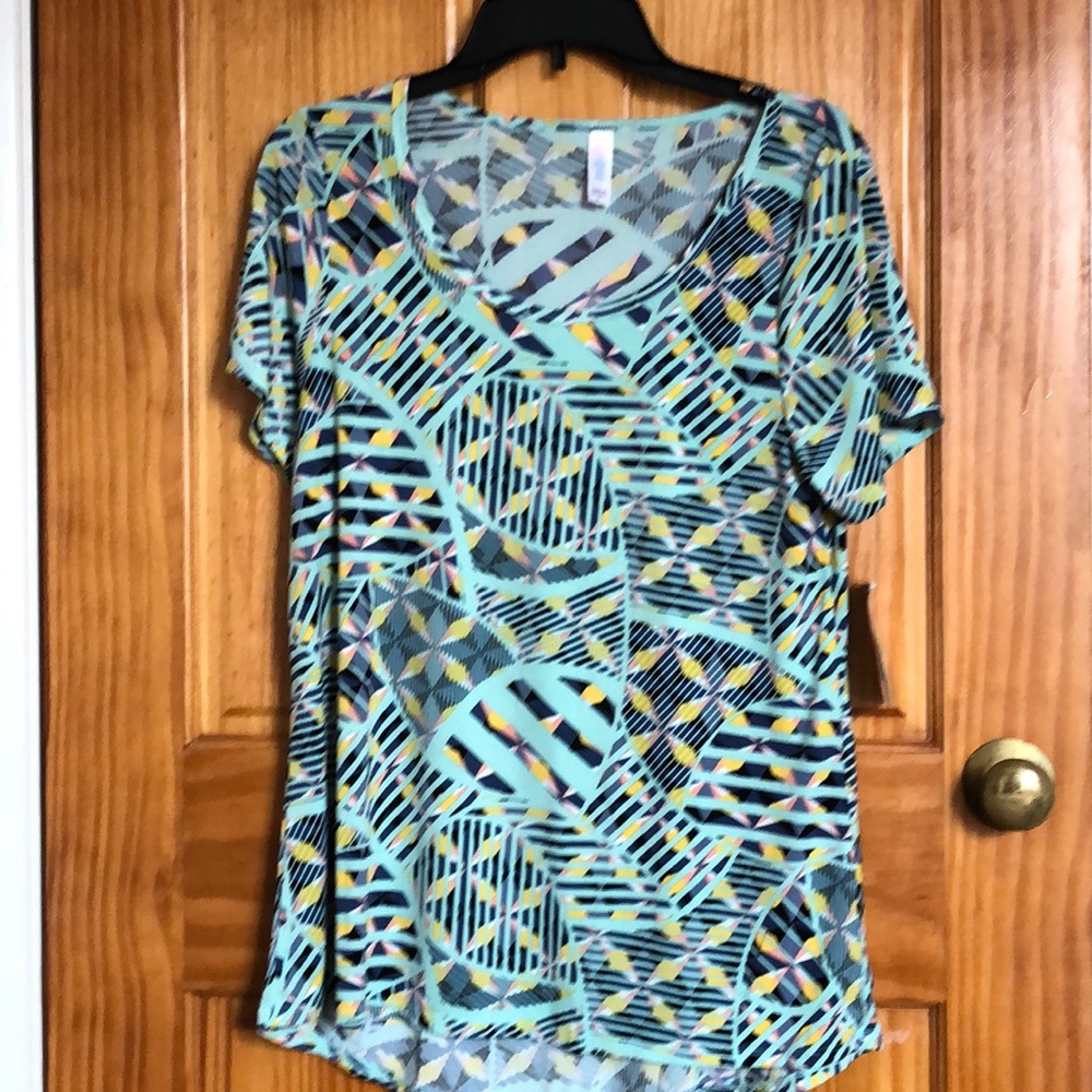 Mint green Lularoe Classic T